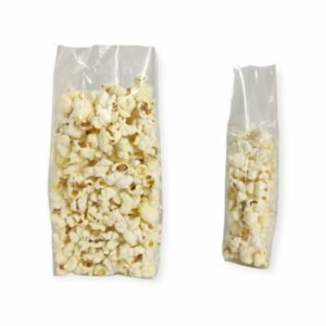Bolsa de celofán con fuelle