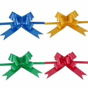 Moño Liso Grande Paquete 50 piezas 66x3 cm.