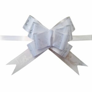 Moño Boda Campanas Mediano Paquete 50 piezas 50x2.5 cm