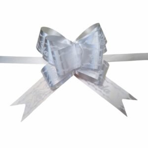 Moño Boda Palomas Mediano Paquete 50 piezas 50x2.5 cm